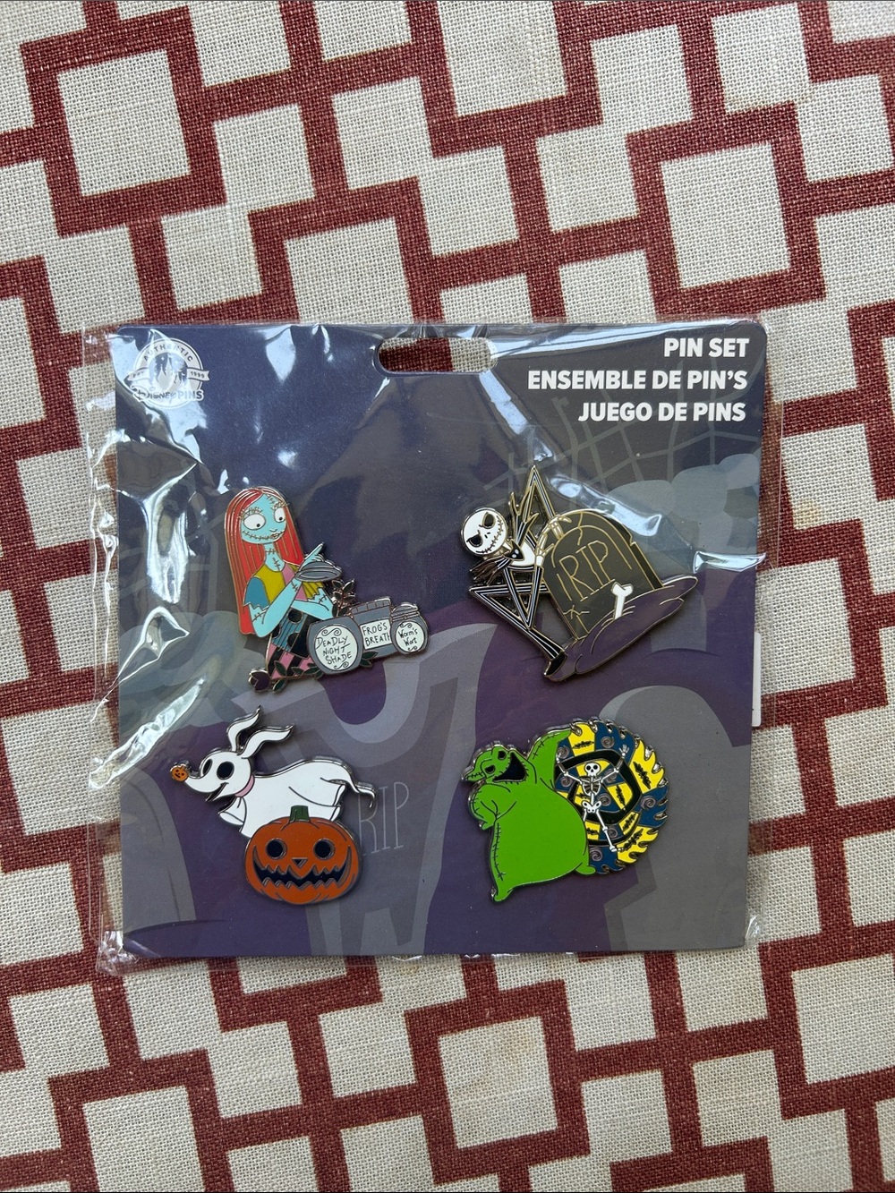 Nightmare Before Christmas Pin Set